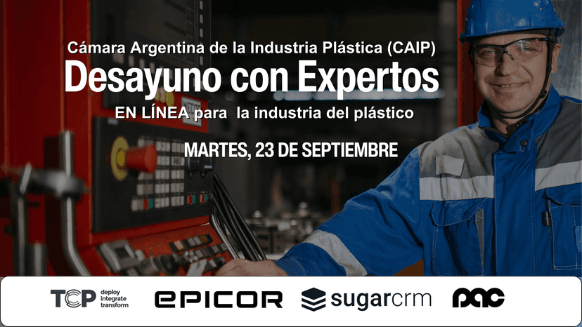 Una onda expansiva, Desayuno con Expertos —en línea— para la industria del plástico